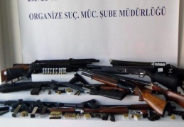 İstanbul merkezli 11 ilde silah kaçakçılarına operasyon: 22 gözaltı