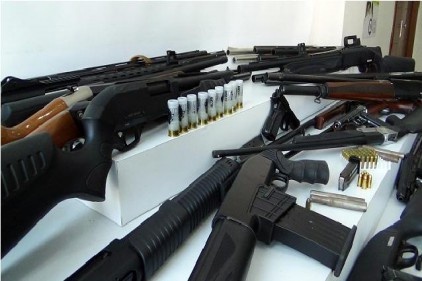 İstanbul merkezli 11 ilde silah kaçakçılarına operasyon: 22 gözaltı
