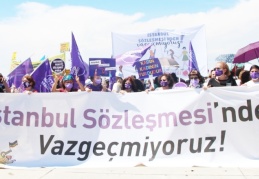 İstanbul Sözleşmesi’nden vazgeçmedik