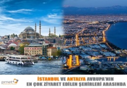 İstanbul ve Antalya en çok ziyaret edilen ilk 10 şehir arasında 