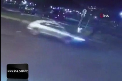 İstanbul&#039;da alkollü sürücü dehşeti kamerada