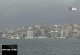 İstanbul'da gökkuşağı sürprizi