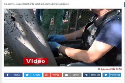 İstanbul&#039;da sokak satıcılarına büyük operasyon!
