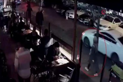 İstanbul&#039;da şoke eden olay kamerada