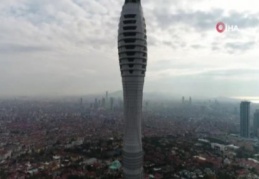 İstanbul'un sembolü olacak Çamlıca Kulesi'nde sona yaklaşıldı