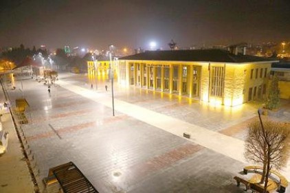 İstasyon parkı açıldı