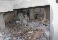 İşte özel harekat polislerinin şehit olduğu evin içinden görüntü