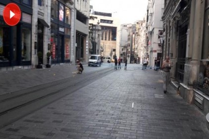 İstiklal Caddesi&#039;nde silahlı kavga: 1 yaralı