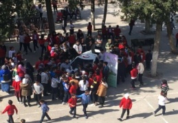 İstiklal Ortaokulu bilim fuarına katıldı