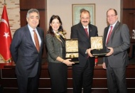 İsviçre Büyükelçisi GSO’yu ziyaret etti