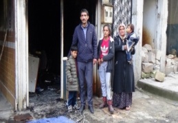 İşyeri kül oldu
