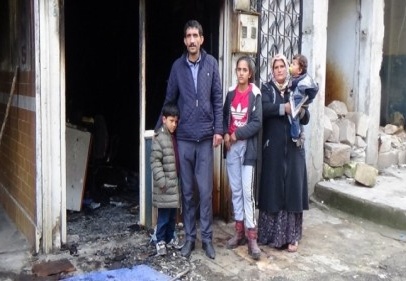İşyeri kül oldu
