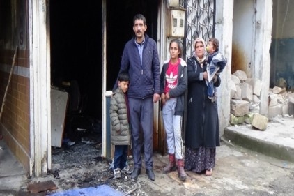 İşyeri kül oldu