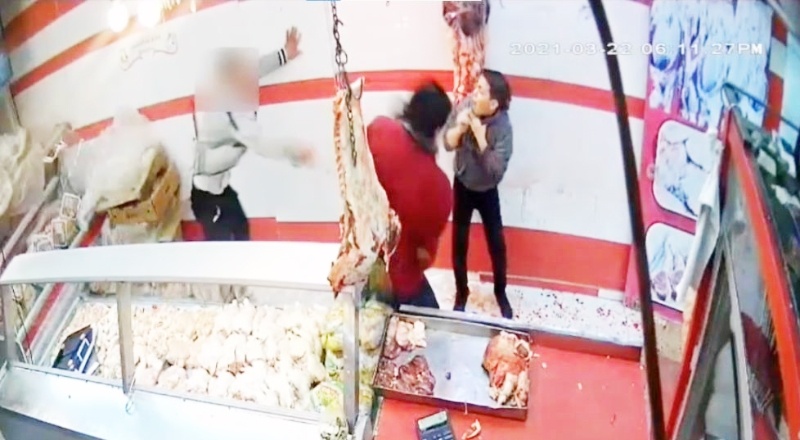 İş yerine saldırdılar