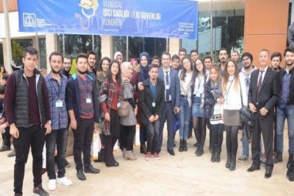 IX. Ulusal İşçi Sağlığı ve İş Güvenliği Kongresine teknik gezi düzenlendi