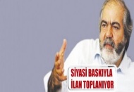 iyasi baskıyla ilan toplanıyor 