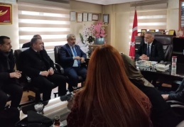 İYİ Partililer, Gaziantep Alevi Kültür Derneği’ni ziyaret etti