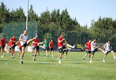 İznin ardından antrenmana devam