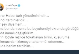 İzzet Çapa'dan Muharrem Sarıkaya tepkisi