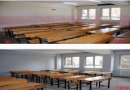 Jandarma okul boyadı