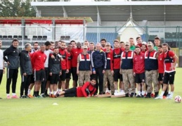 Jandarmadan Gazişehir'e moral ziyareti 