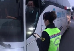 Jandarmadan şehirlerarası otobüslere denetim