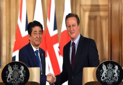 Japonya Başbakanı Abe, İngiliz Mevkidaşı Cameron’la görüştü