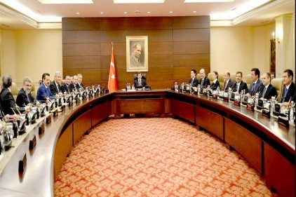 Kabine ilk defa Çankaya&#8217;da toplanıyor