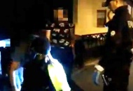 Kablo hırsızlarının yakalanma anı kamerada