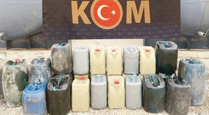 Kaçak akaryakıt operasyonunda 2 şüpheli gözaltında