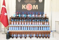 Kaçak içki ele geçirildi