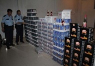 Kaçak içki ele geçirildi 