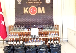 Kaçak içki operasyonu düzenlendi