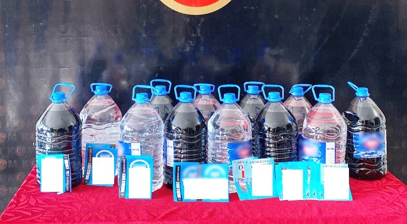 Kaçak içki operasyonu yapıldı