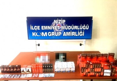 Kaçak sigara ve cinsel uyarıcı hap ele geçirildi 