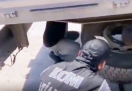 Kaçak ürünler aracın iç lastiğine gizlenmiş halde bulundu