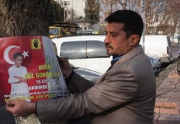 Kaçırılan kızını arıyor