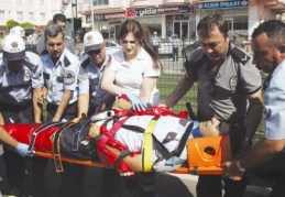 Kaçmak isterken faciaya neden oldu