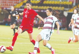 Kadın A Milli Takımı, Portekiz ile 1-1 berabere kaldı