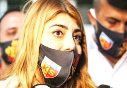 Kadın Başkana çirkin saldırı