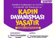 “Kadın Dayanışması Yaşatır”