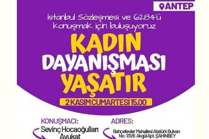&#8220;Kadın Dayanışması Yaşatır&#8221;