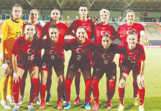 Kadın Milli Futbol Takımı'nın rakibi Ukrayna!