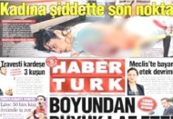 Kadına şiddeti, basını Sansürle önleyecek!..