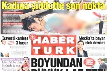 Kadına şiddeti, basını Sansürle önleyecek!..