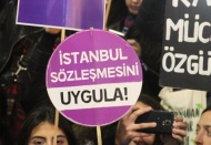 Kadınlar alanlarda: Hayatlarımız için İstanbul Sözleşmesi uygulansın