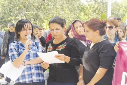 Kadınlar Kobani için yürüdü