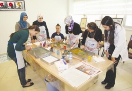 Kadınlar maharetlerini sergileme imkanına kavuştu