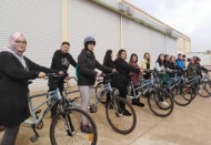 Kadınlar, pedal çevirdi