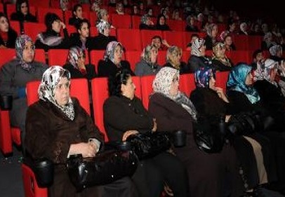 Kadınlar sinema günündeydi